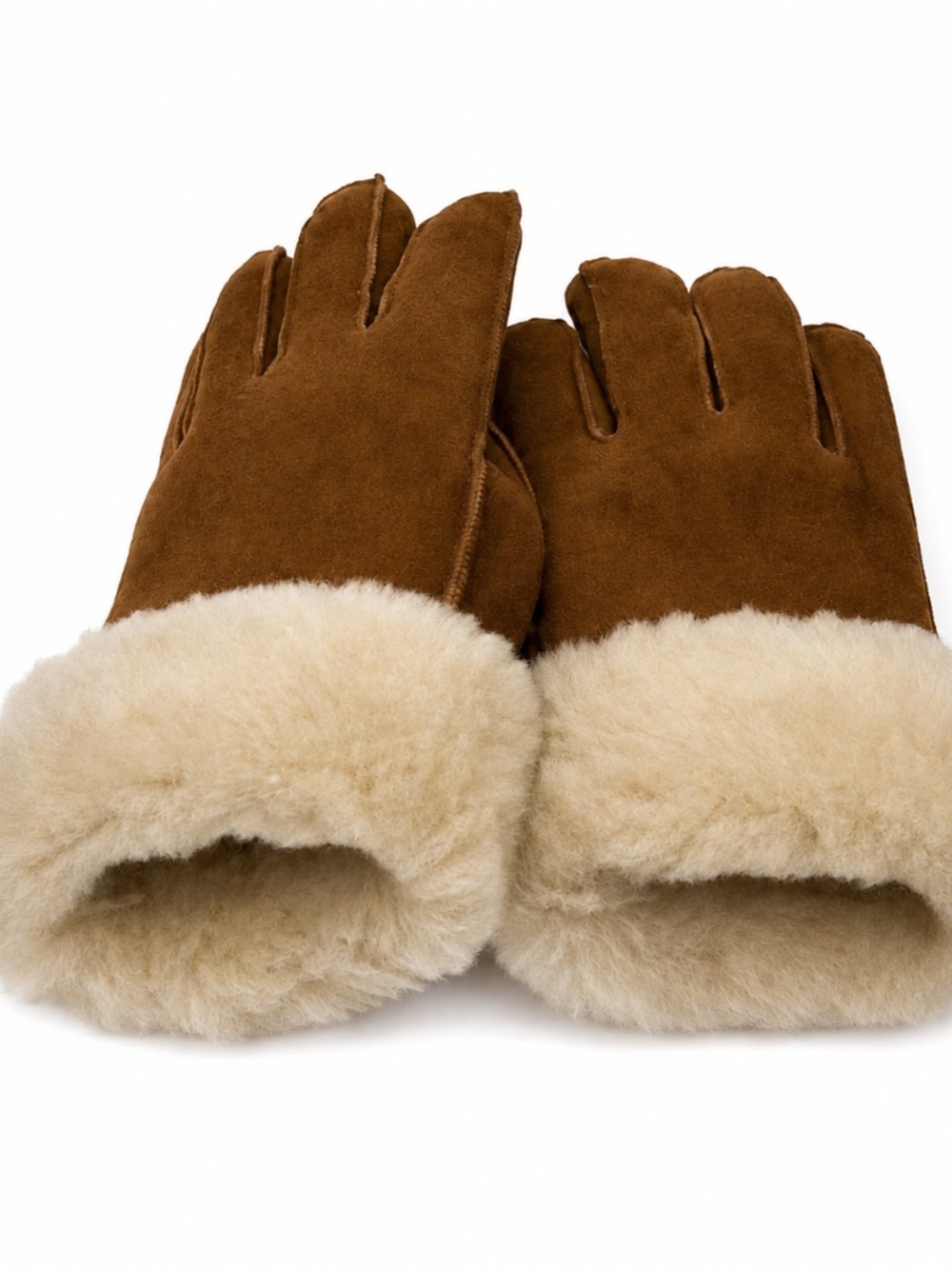 Unisex Premium Shearling Sheepskin Leather Gloves